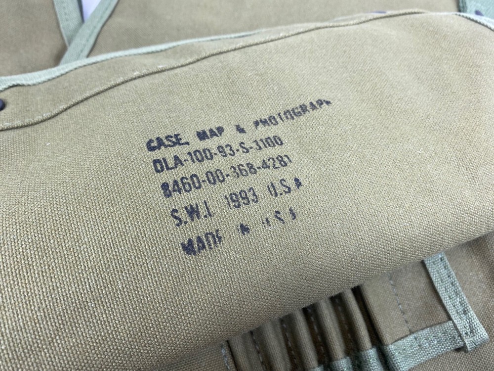 US Olive Drab Map Case/Shoulder Bag