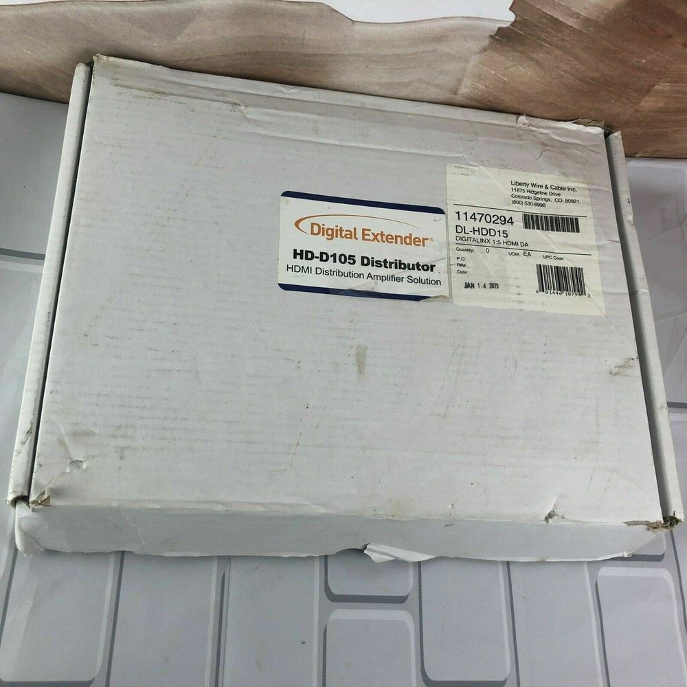Digital Extender HD-D105N 1X5 HDMI Distribution Amplifier