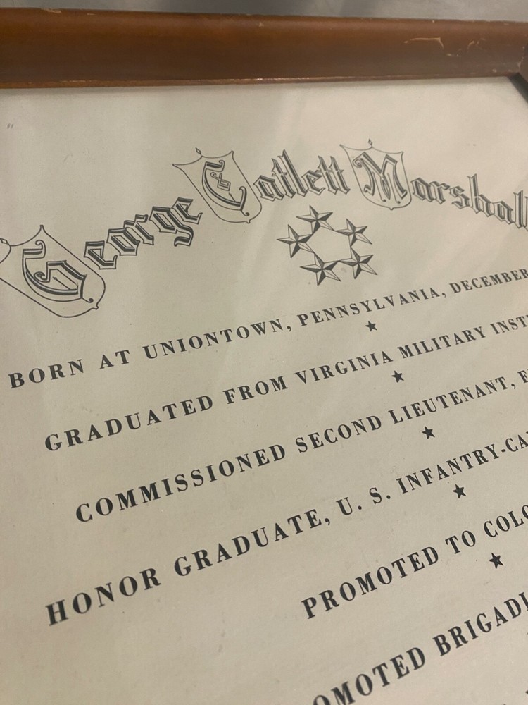 NASA MSFC George C. Marshall Plaque