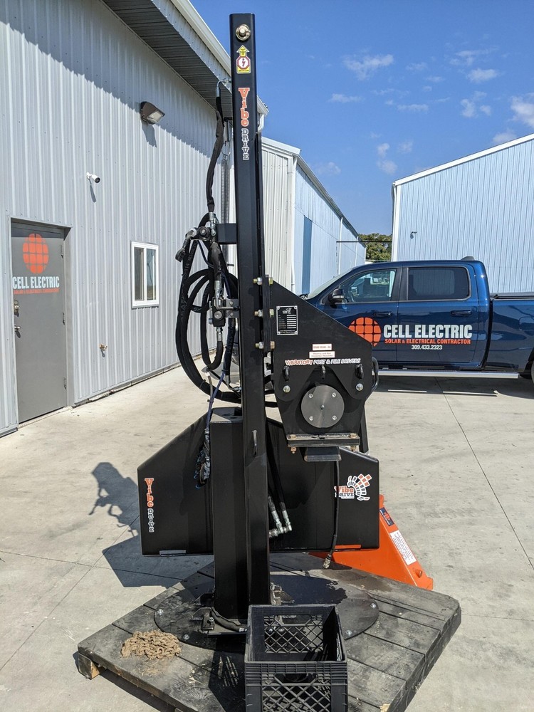 Vibe Drive Long-John Series Vibrating Post Pile Driver - Nice!