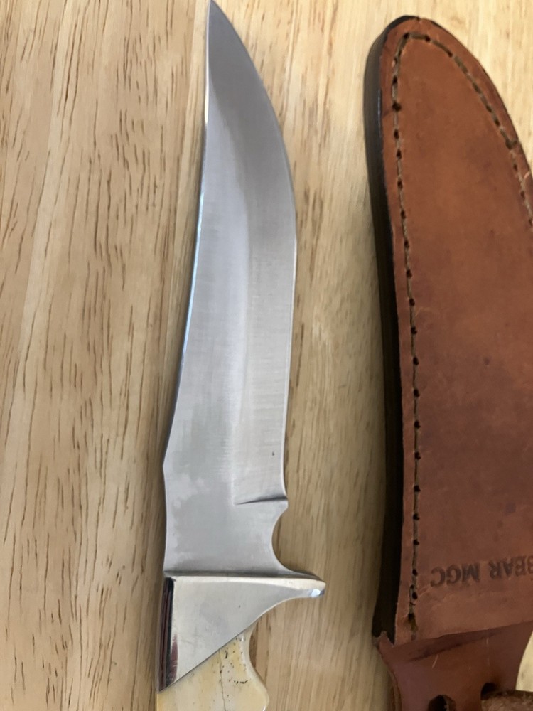 Bear & Son MGC Fixed Blade 9 1/4" India Stag 577