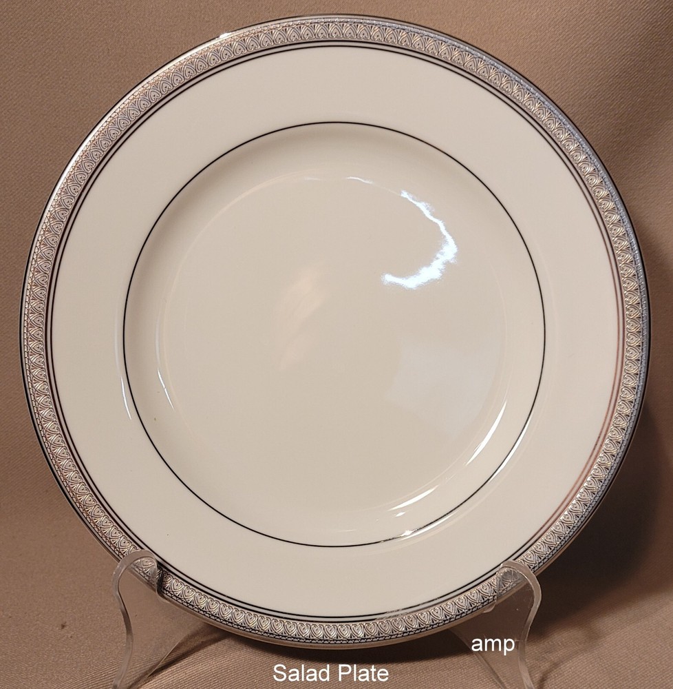 Mikasa Palatial Platinum 5 Piece Place Setting with FRUIT BOWL EXCELLENT!