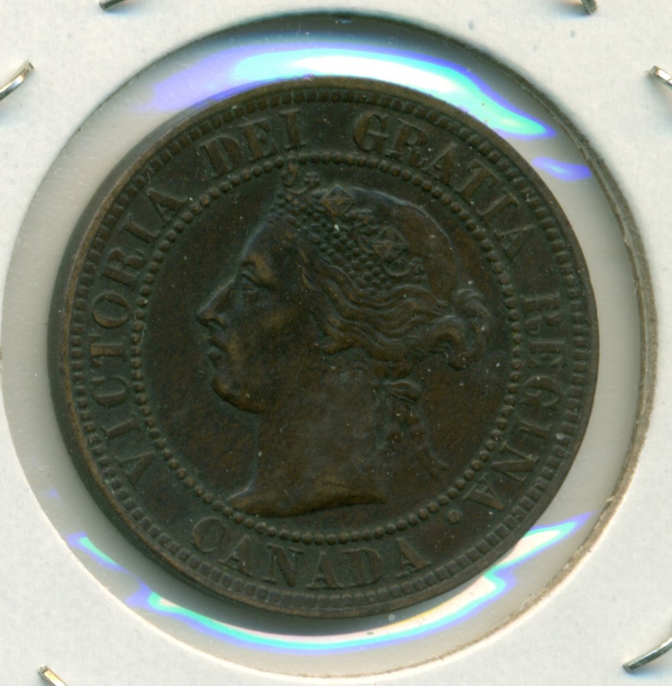 1899 CANADA LARGE CENT, EXTRA FINE, GREAT PRICE!