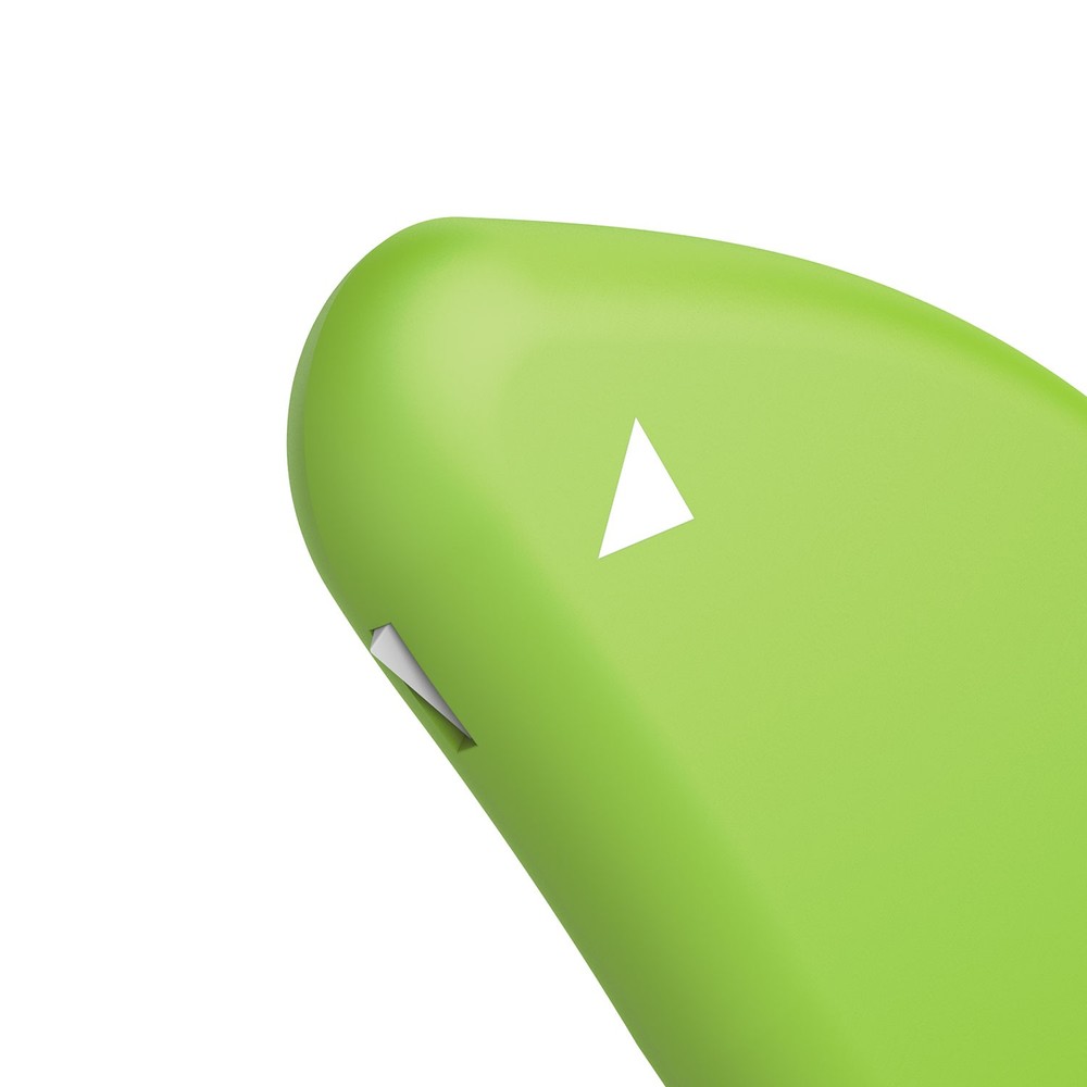 slice® Safety Cutters, Fixed, Non Replaceable Micro Safety Blade, Ceramic, Green