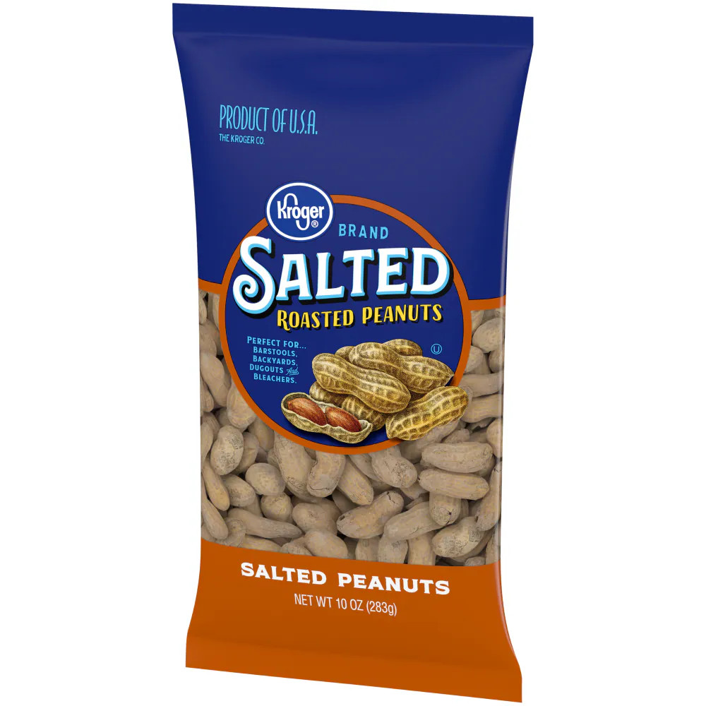 KG Salted In-Shell Peanuts 10 oz - 5 Pack