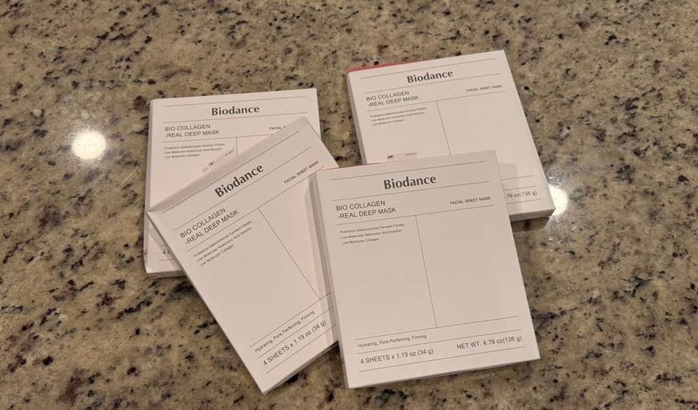 NEW Biodance Bio-Collagen Face Masks – 16 Sheets (4 Pack) Super VALUE Bundle