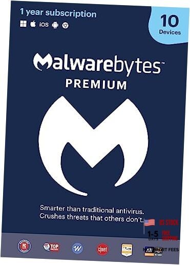 Premium 4.5 Latest Version Antivirus Software | 12 Months, 10 Devices