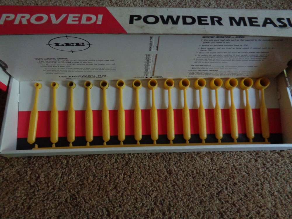 LEE IMPROVED POWDER MEASURE KIT