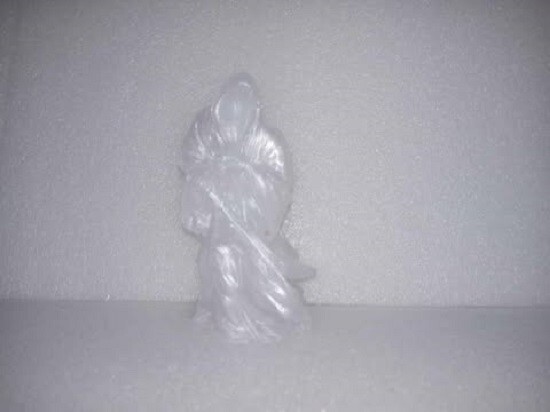 Faceless Ghost Walking With Light