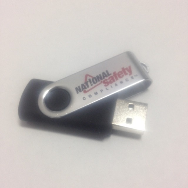 Slips, Trips and Falls Training Kit USB Drive W/Video, Quiz, Certificate & More