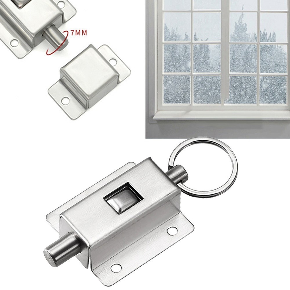 Effortless Operation with Reliable Stainless Steel Push Pull Latch Design
