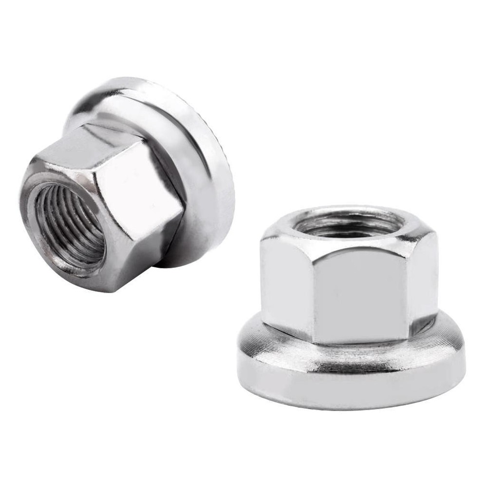 2 Pieces Axle Nuts - Flange Nut Screw - Lightweight &