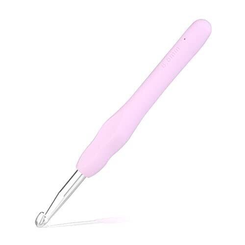 6.5mm Crochet Hook Needle Ergonomic Handle-Arthritic Hands Extra Long Beginners