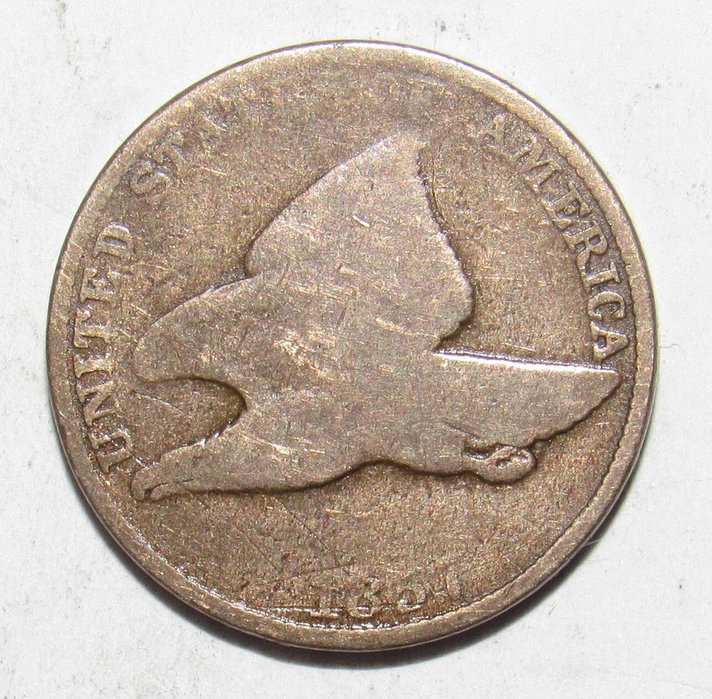 1857 Flying Eagle Cent (A4)