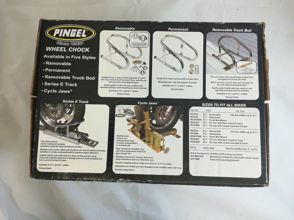 Pingel Wheel Chock 6.5 Removable Wheel Chock