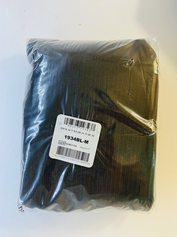 truform compression stockings 20-30 Medium Black Men’s One Pair