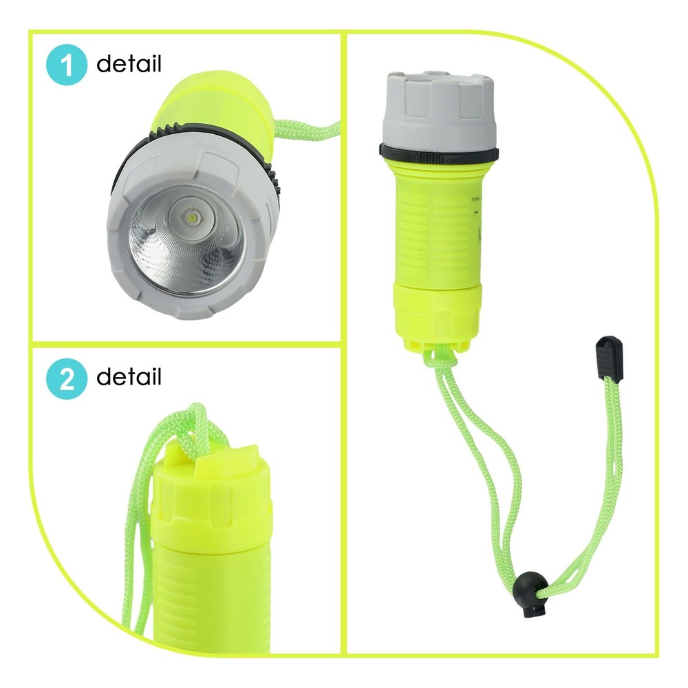 Professional LED Scuba Diving Flashlight with Long lasting Performance