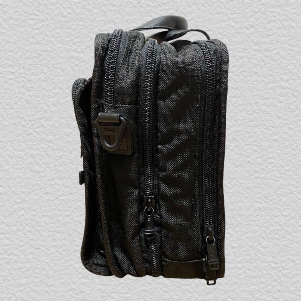 TUMI Business Bag Expandable 2-Way Black Used