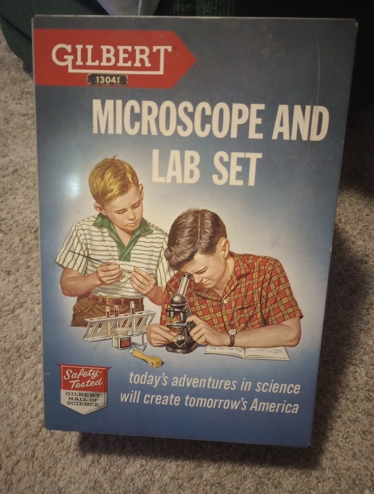 Gilbert 13041 Microscope And Lab Set