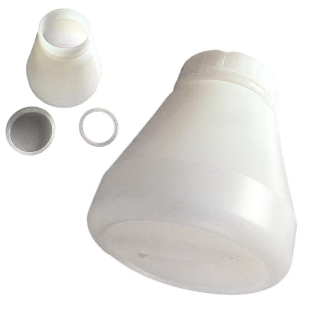 4 Bottles Hopper Cup For Electrostatic Powder Coat System PC02/ PC03 Spray Paint