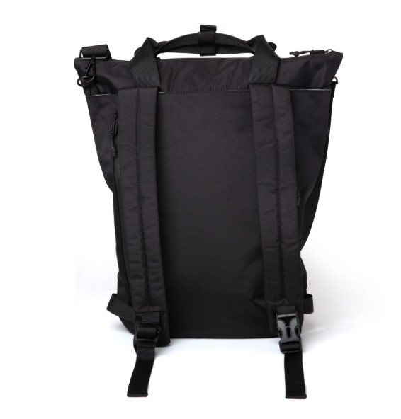 Pacific Mason Pillo Black Oversized Backpack NWT
