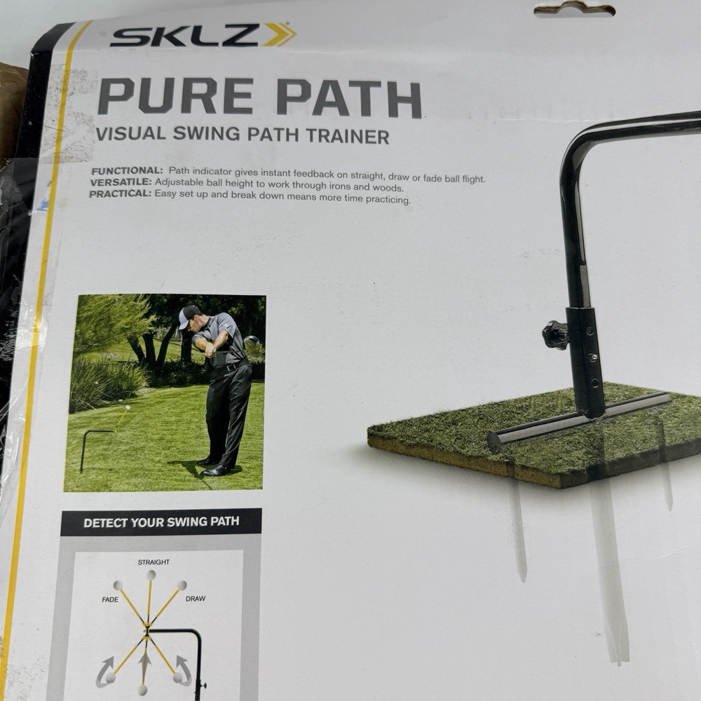 SKLZ Golf Pure Path Visual Swing Path Trainer instant swing feedback open box