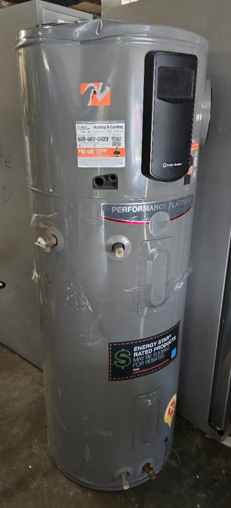 RHEEM ProTerra 80 Gal. PERFORMANCE PLATINUM Hybrid Heat Pump Water Heater