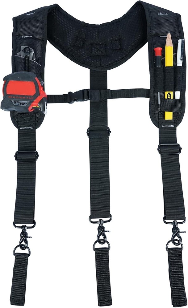 High-Density Fabric Construction Work Suspenders