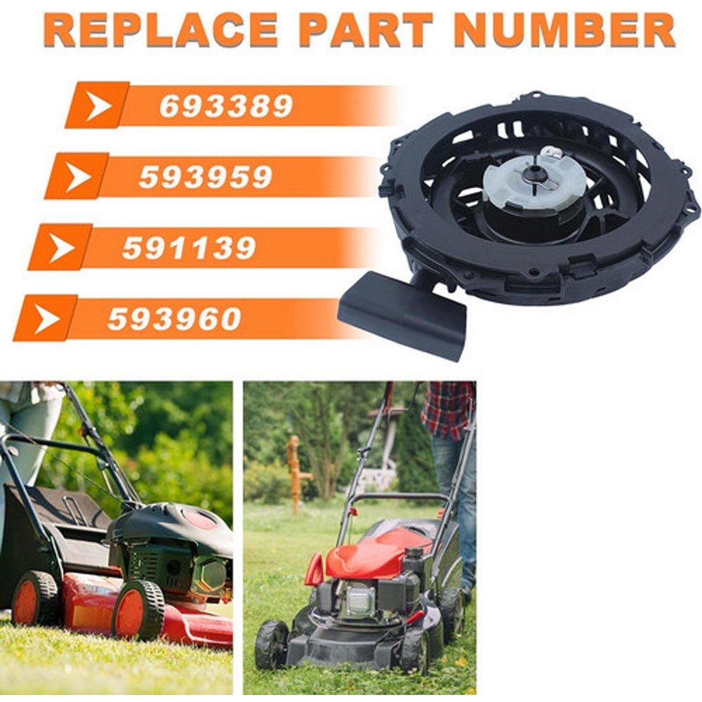 Recoil Pull Starter Assembly For Briggs & Stratton 500E 550EX 625EX 140cc Mower