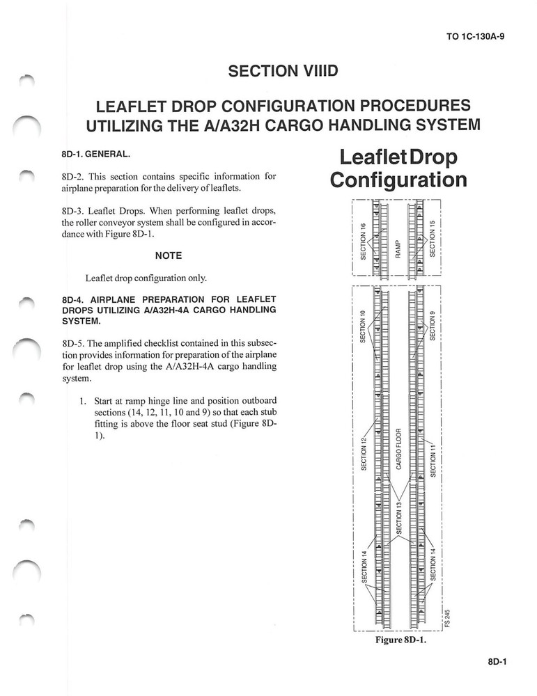 C-130 Series Cargo Loading Manual 2005 Air Force Manual Flight Manual -CD