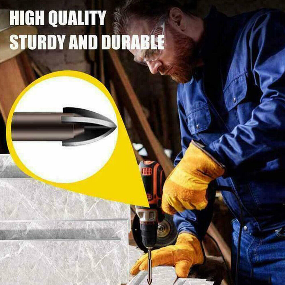 5/10PCS Efficient Drilling Tool Cross Drill Bit for Concrete Ceramic Tile Cement