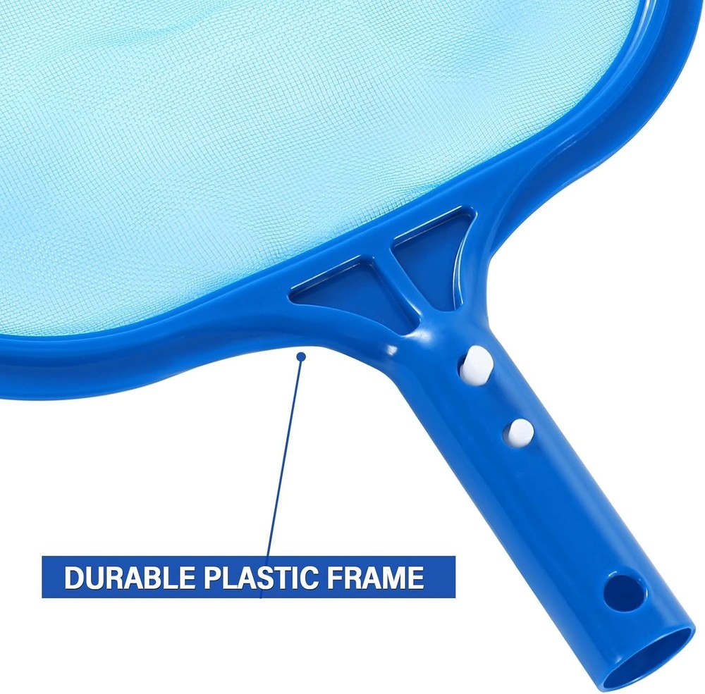 Pool Skimmer Net with Fine Mesh Plastic Frame for Pool Cleaning