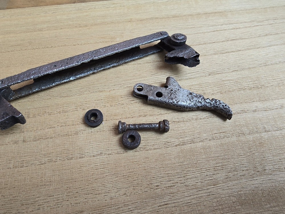 WW2 Accessories MP from the German bunker relic.