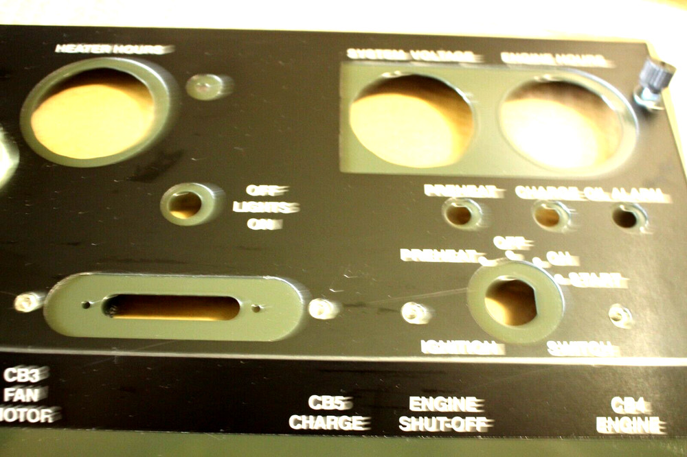 PORTABLE HEATER FRONT METAL PANEL