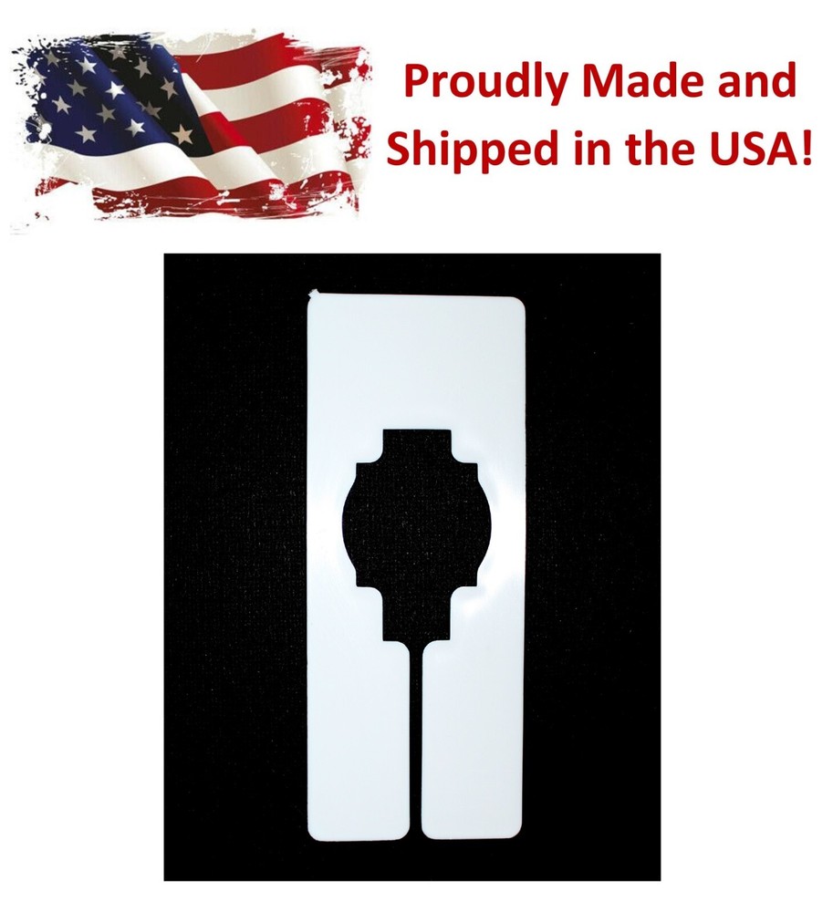 Plastic Blank Rectangular Size Dividers for Retail Clothing Racks (20)