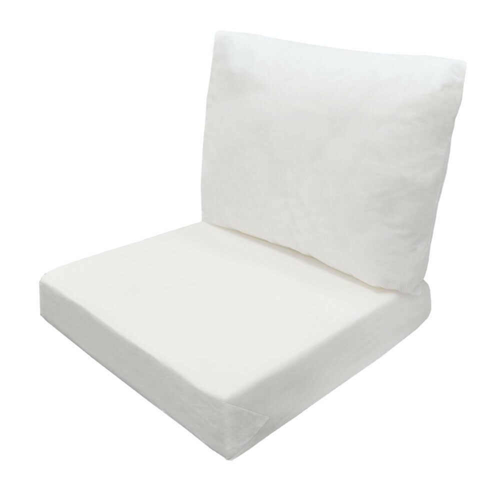 26" x 30" x 6" Large Deep Seat Cushion Pillow Insert Foam Back Polyester Fill