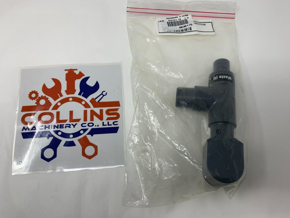 Glunz & Jensen 88783 Cyclone Drain Fitting