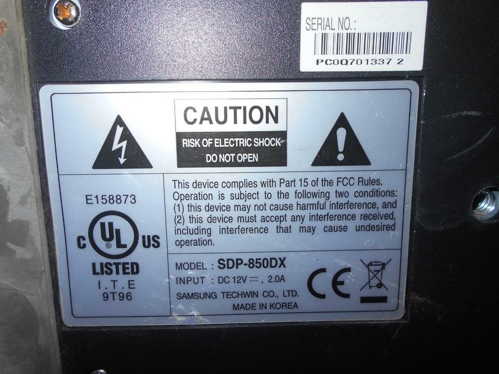 Samsung SDP-850DX Digital Presenter Overhead Projector ~