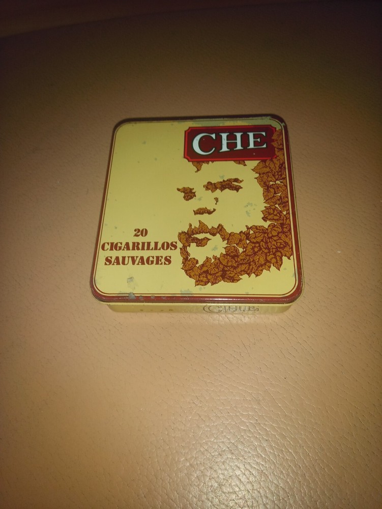 CIGAR HOLDER TIN BOX - EMPTY - BRAND "CHE GUEVARA"