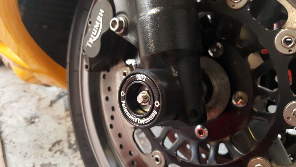 Fork Guard Triumph Daytona 955I 2002 - 2006 Coils Sliders MGS