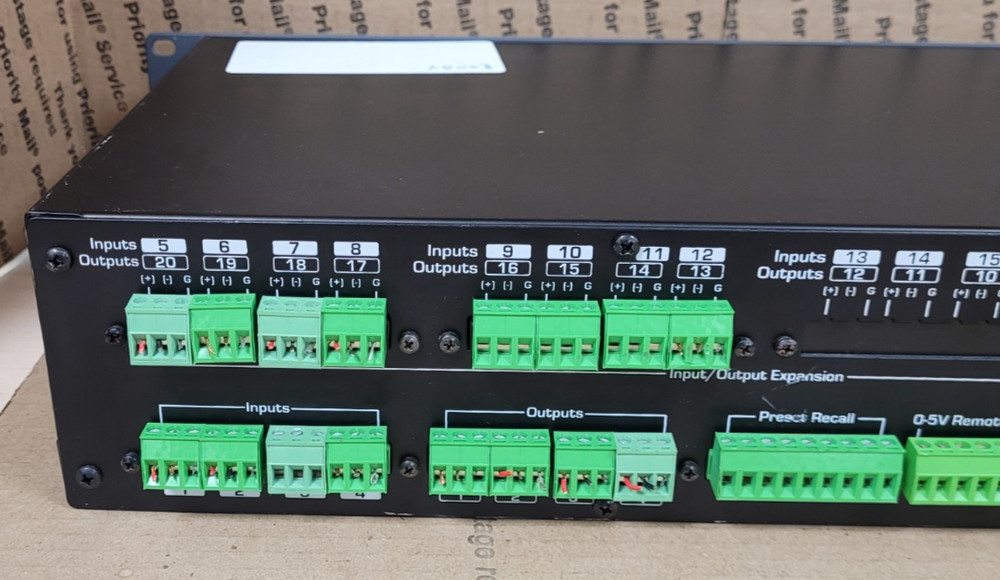 Protea 24.24M Audio Matrix Processor 4-Input 4-Output (TESTED)