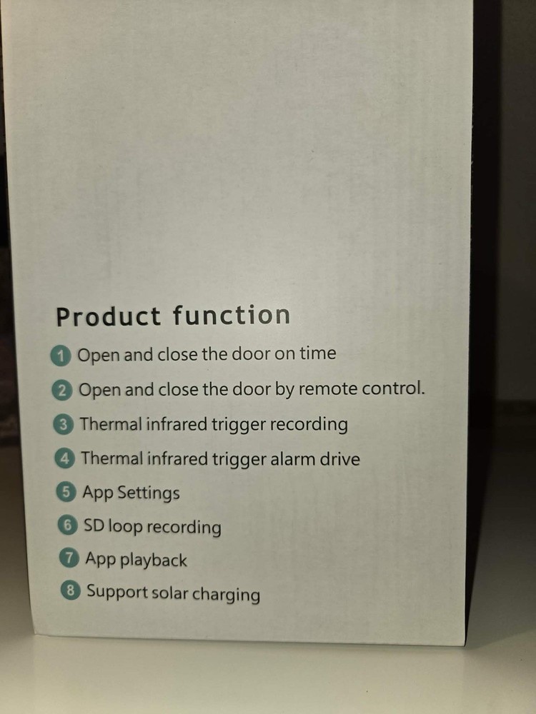 Automatic Chicken Coop Door Supports Solar - Remote and App Driven