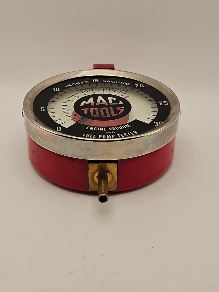 Vintage MAC TOOLS Engine Vacuum & Fuel Pump Tester