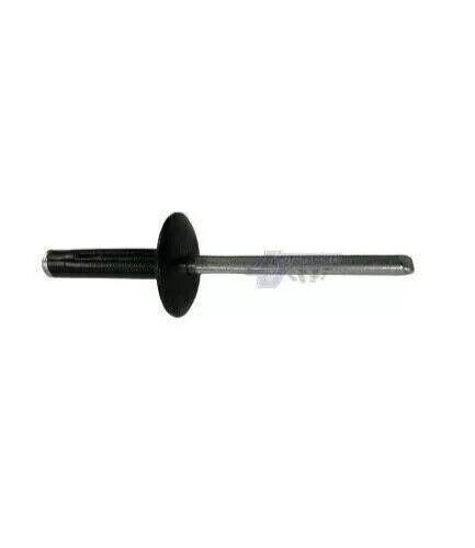 Large Head Black Exploding Rivets Pop Rivet 25 ct. Tri-Fold Racing Fasteners