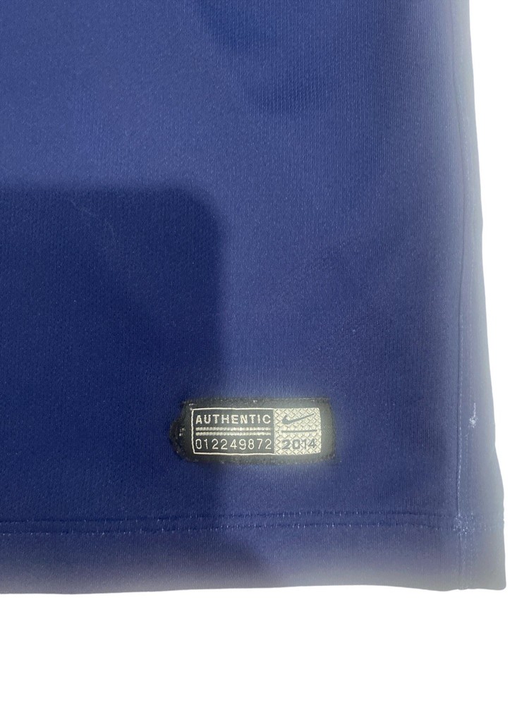 Preowned Nike Paris Saint-Germain Soccer Jersey Size Medium R1