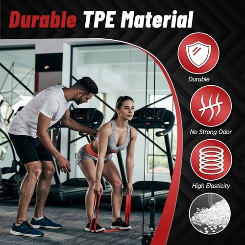 Resistance Bands for Working Out, 4-Level Pull Up Assistance Bands, Exercise