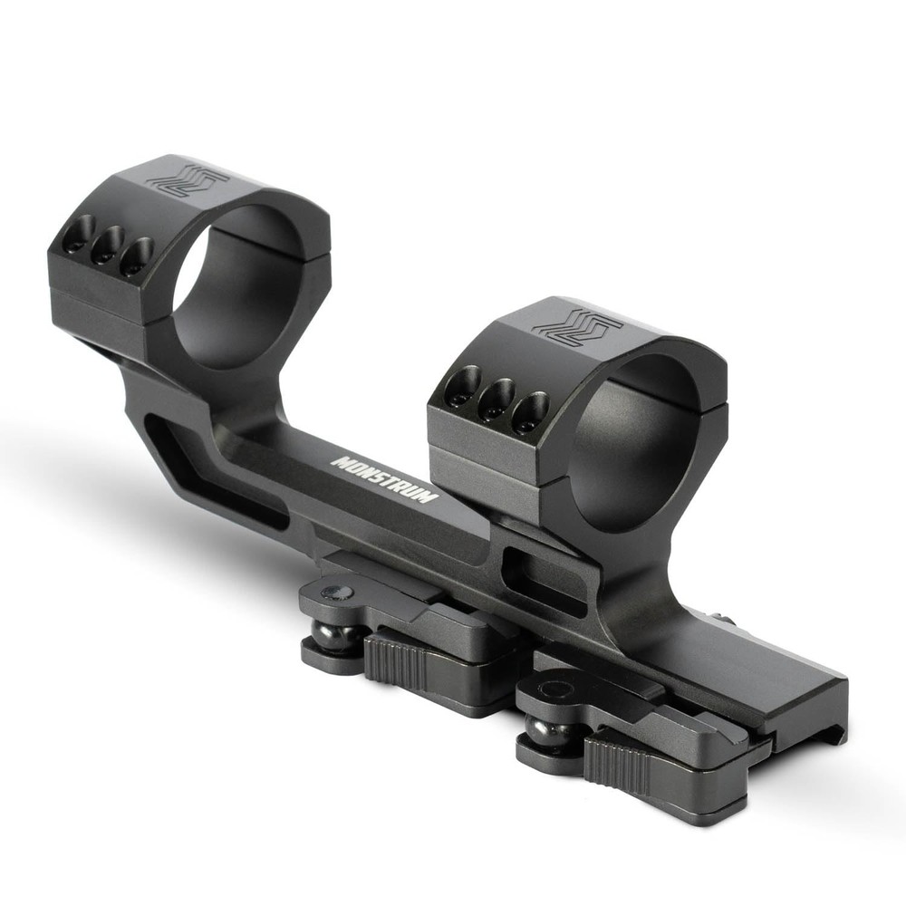 Monstrum Hypergrip Cantilever Scope Mount with Quick Release | 30 mm Black