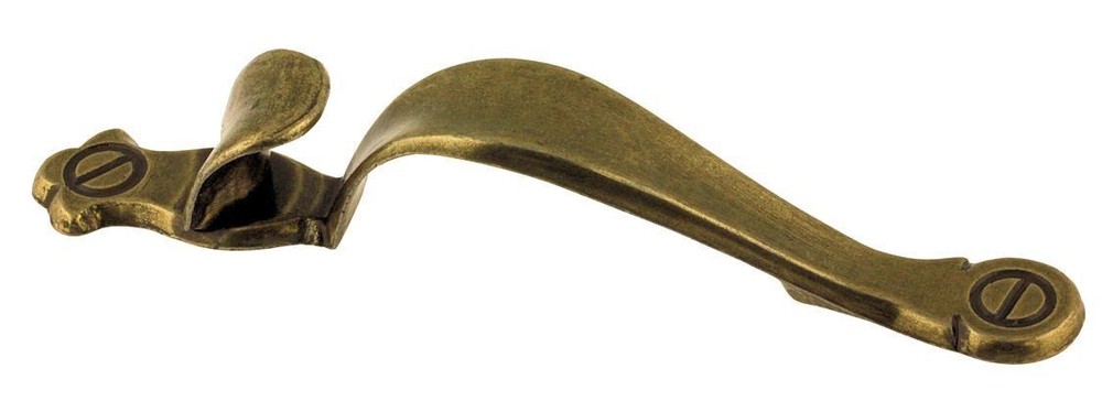 (25 Pack) 3" Vintage Vertical Pull With Thumb Rest Antique English