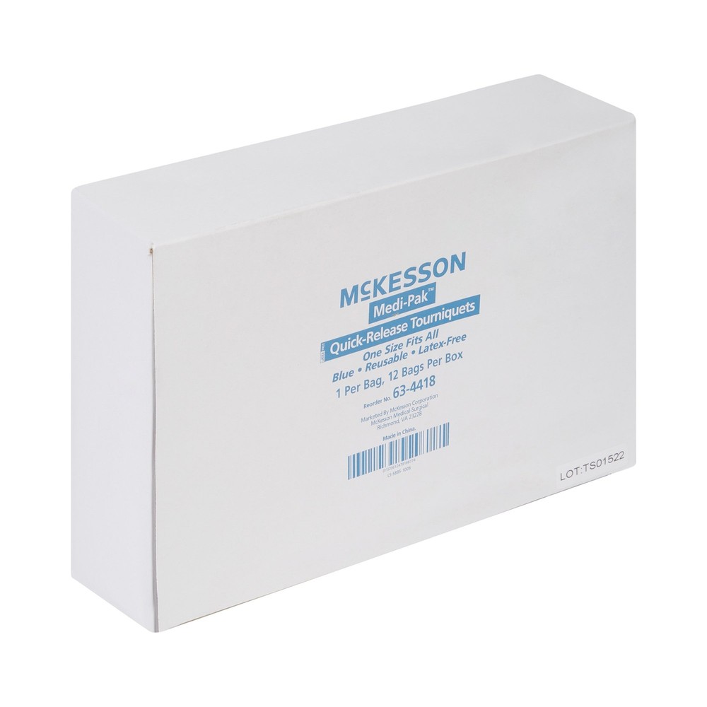 McKesson Tourniquet Quick Release Blue