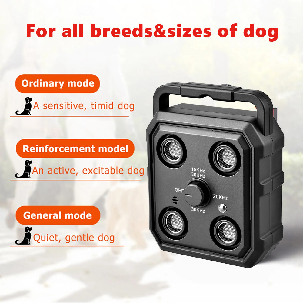 Ultrasonic Anti Dog Bark Device Stop Excessive Barking Control Humane Trainer US